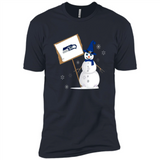 Seattle Seahawks Snowman Funny