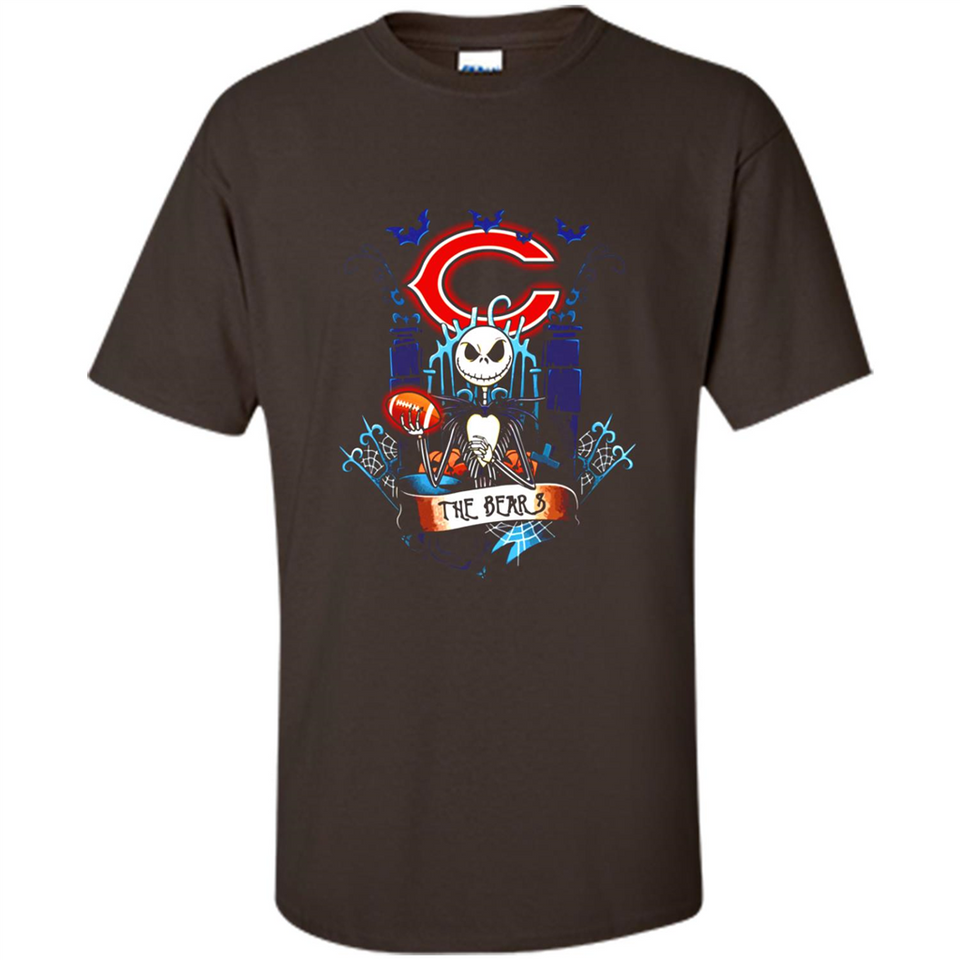 Chicago Bears Halloween The Nightmare Before Christmas - Shirt