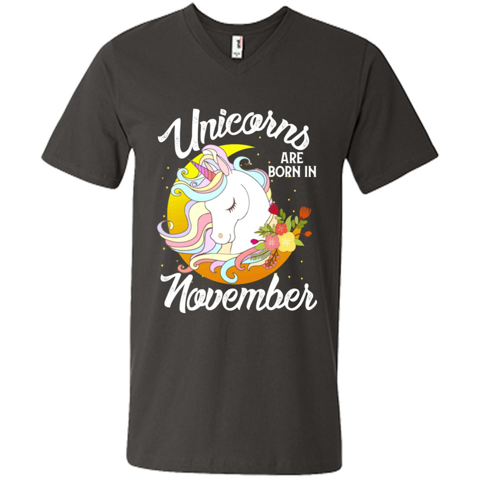 Unicorns Are Born In November Magical Rainbow