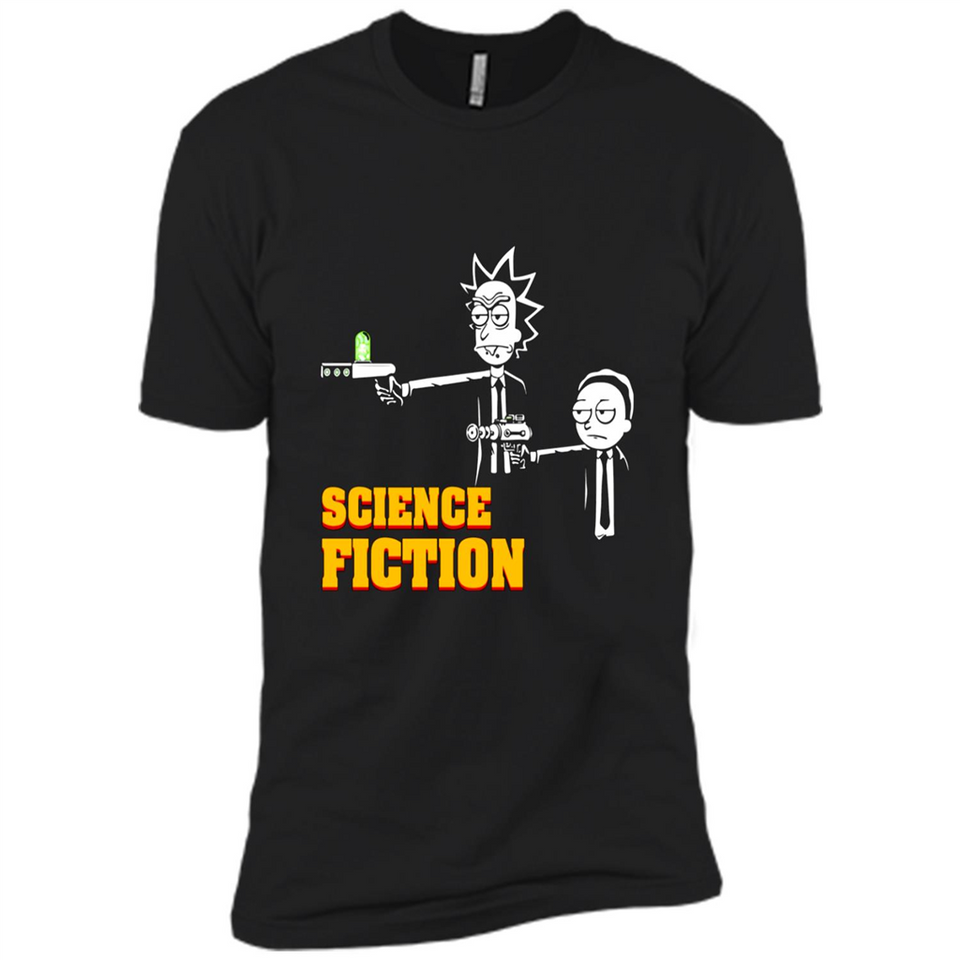 Science Fiction Rick and Morty Pulp Fiction
