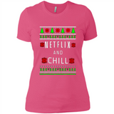 Netflix And Chill Christmas sweater PINGPONG