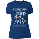 Snoopy Peanuts Ugly Christmas - Ladies' Boyfriend T-Shirt