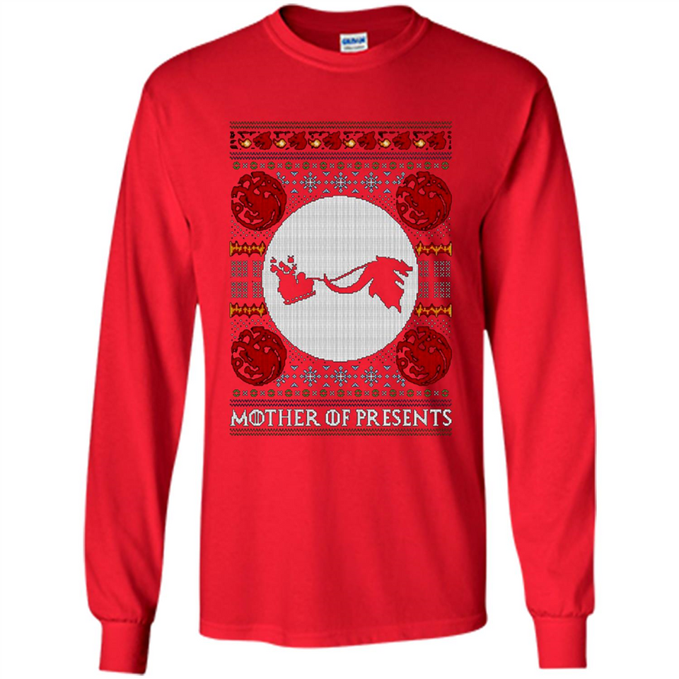 Mother Of Presents – Game of Thrones ugly christmas Sweatshirt PINGPONG