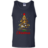 Merry Christmas Dogs Christmas Tree sweater PINGPONG