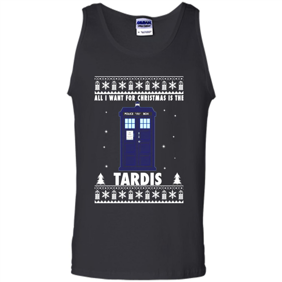 All I Want For Christmas Is The Tardis Ugly PINGPONG