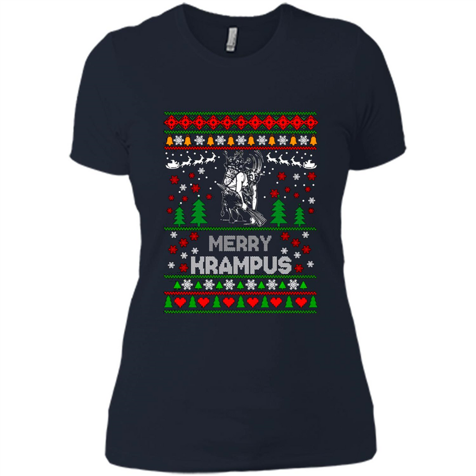Merry Krampus Christmas sweatshirt PINGPONG