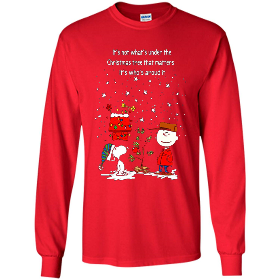 It’s Not What’s Under The Christmas Tree Snoopy Charlie Brown PING PONG