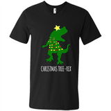 Christmas Tree Rex - Men's V-Neck