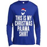This is my pajama Tshirt Christmas - Canvas Long Sleeve T-Shirt