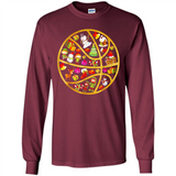 Basketball Christmas Ornament - Long Sleeve T-Shirt