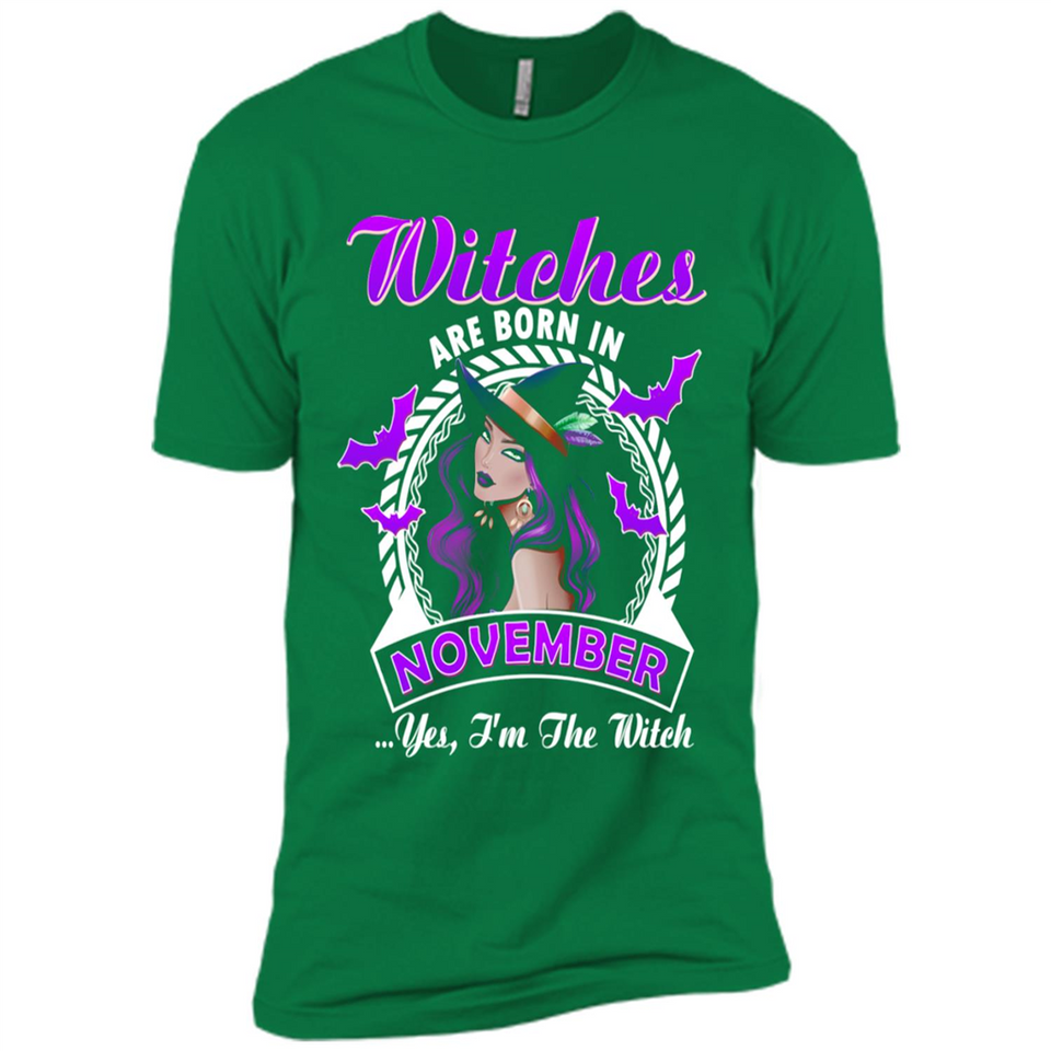Witches Are Born In November Halloween