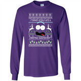 RICK AND MORTY-I TURNED MYSELF INTO A CHRISTMAS SWEATER MORTY UGLY XMAS SWEATER