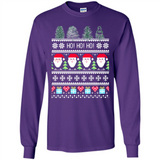 Ugly Merry Christmas Tree Santa Snowflakes