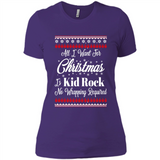 All I want for Christmas is kid rock no wrapping required sweater PINGPONG