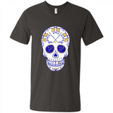 St. Louis Blues Hockey Sugar Skull Day of the Dead