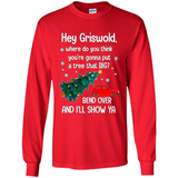 Hey Griswold Where Do You Think You’re Gonna Put A Tree Christmas PING PONG