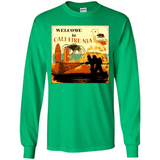 Paradise California Camp Fire Youth T-Shirt PINGPONG - Long Sleeve T-Shirt