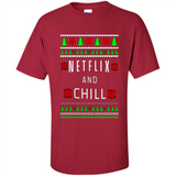 Netflix And Chill Christmas sweater PINGPONG