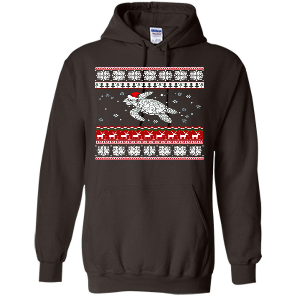 Sea Turtle Ugly Christmas T-Shirt - Hoodie