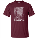 Philadelphia Pennsylvania City Map Souvenir