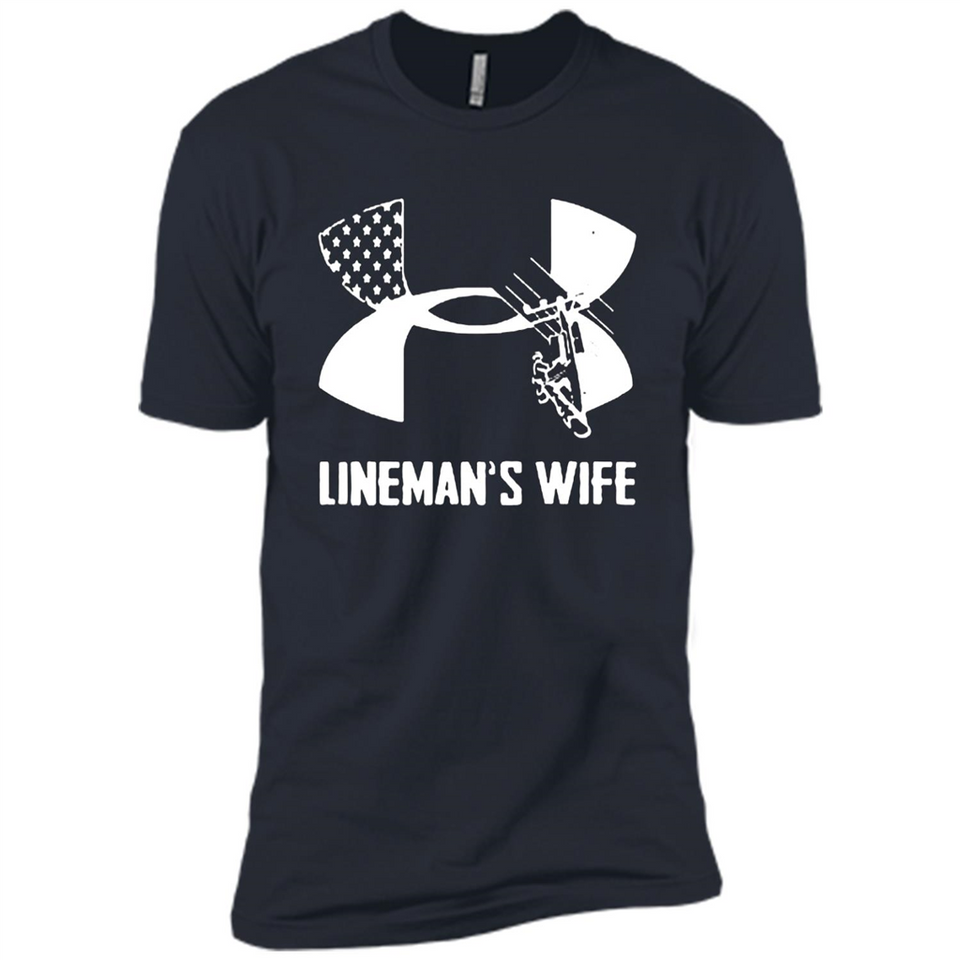 Lineman Wife Under Armour - Premium Short Sleeve T-Shirt