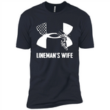Lineman Wife Under Armour - Premium Short Sleeve T-Shirt