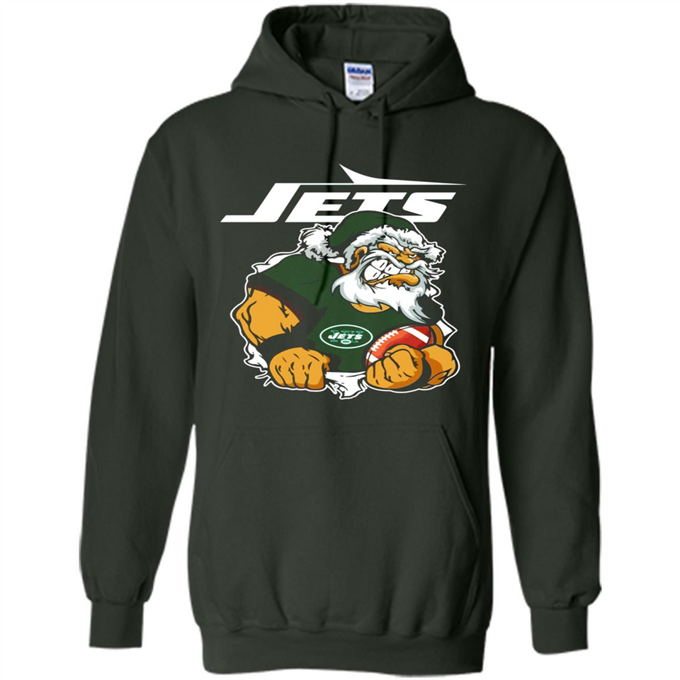 Grumpy Santa Claus Jets Football Team PINGPONG