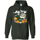 Grumpy Santa Claus Jets Football Team PINGPONG