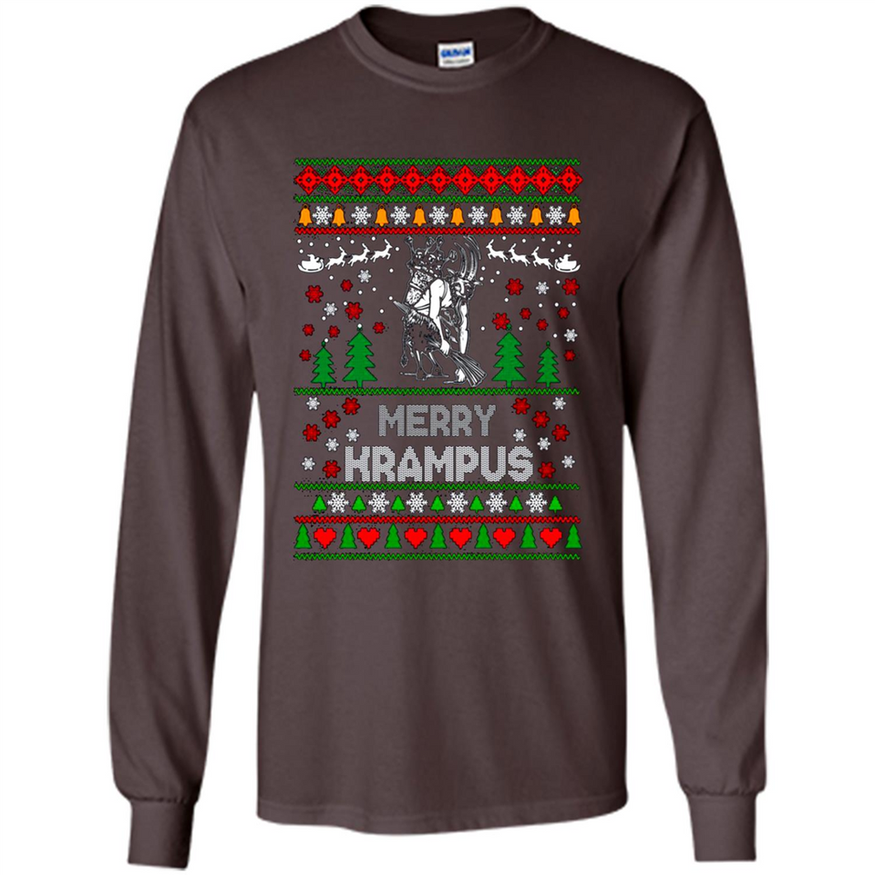 Merry Krampus Christmas sweatshirt PINGPONG