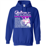 Queens Are Born In November Vintage Birthday