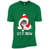 Let It Snow Cat Christmas sweater PINGPONG