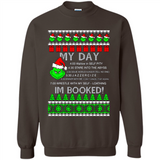 Mr Grinch my day I’m booked Christmas sweater PINGPONG