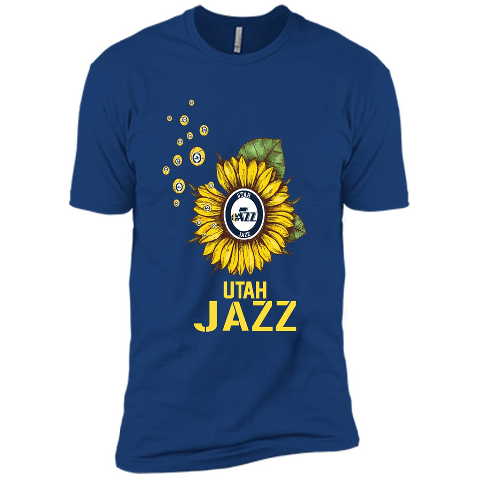 Utah Jazz Basketball Sunflower