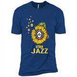 Utah Jazz Basketball Sunflower