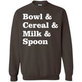 Tasty Cereal Recipe Bowl Milk Spoon