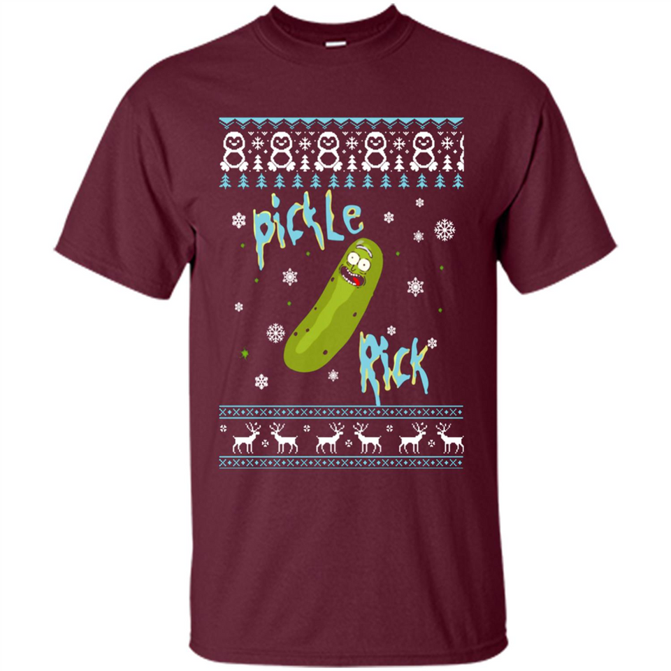 Rick and Morty Pickle Rick Ugly Christmas Sweater - Shirt