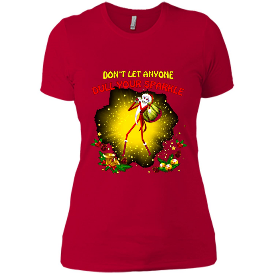 Jack skellington Santa Don't Let Anyone Dull Your Sparkle Christmas