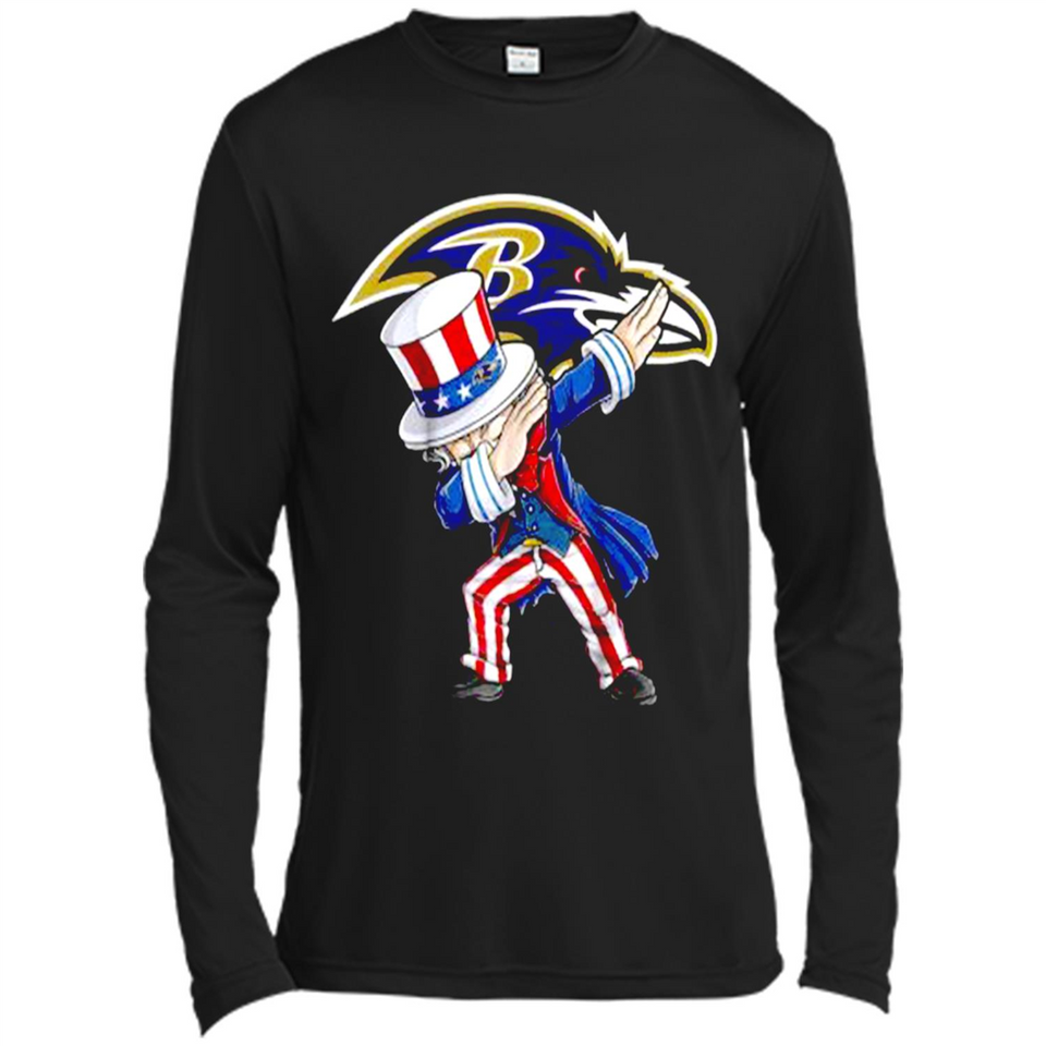 NFL BALTIMORE RAVENS UNCLE SAM DABBING INDEPENDENCE DAY