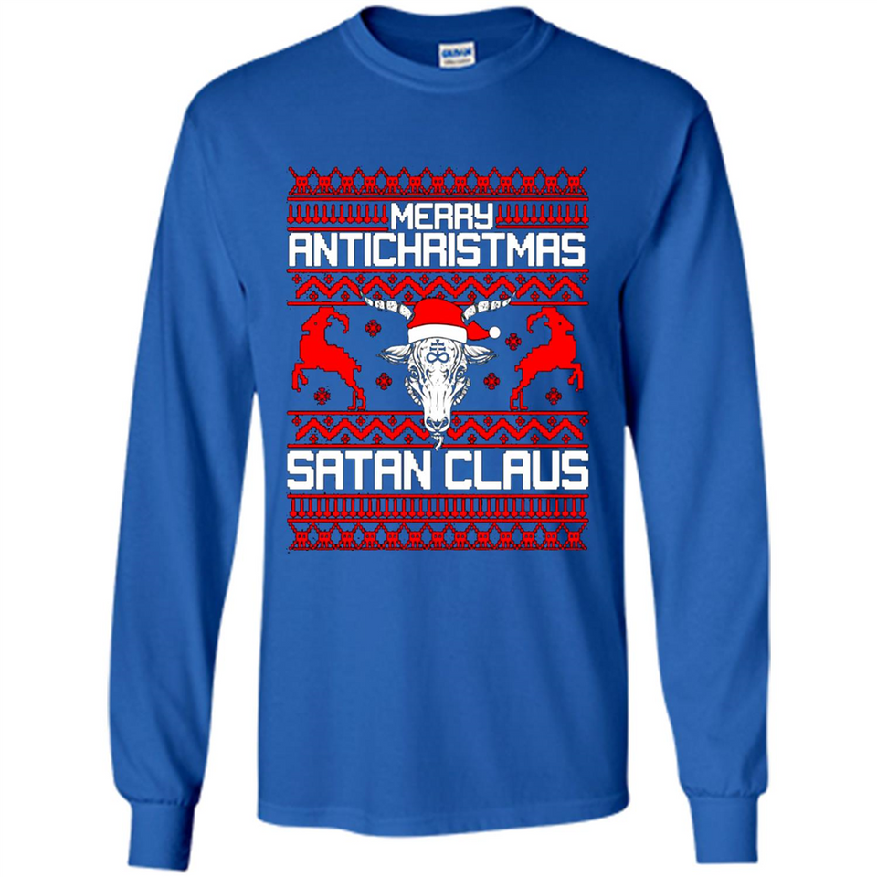 Merry Antichristmas Satan Claus Sweatshirt PINGPONG