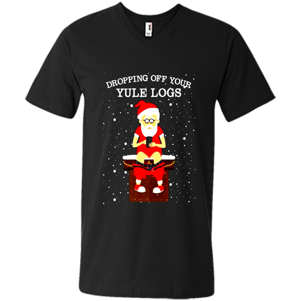 Santa Dropping Off Your Yule Logs