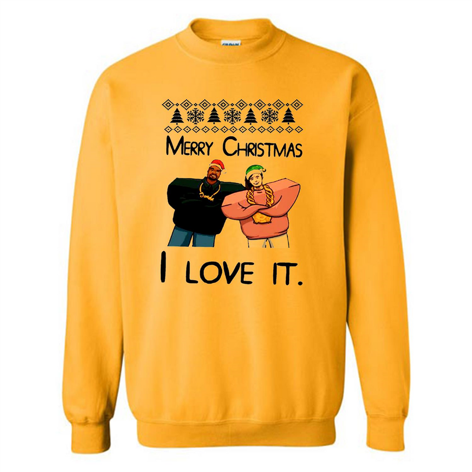 Drake Merry Christmas I love it sweatshirt PINGPONG - Sweatshirt