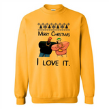 Drake Merry Christmas I love it sweatshirt PINGPONG - Sweatshirt