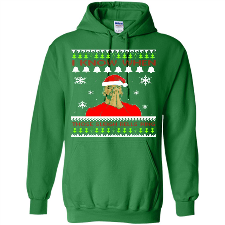 Drake I Know When Those Sleigh Bells Ring Christmas - Hoodie