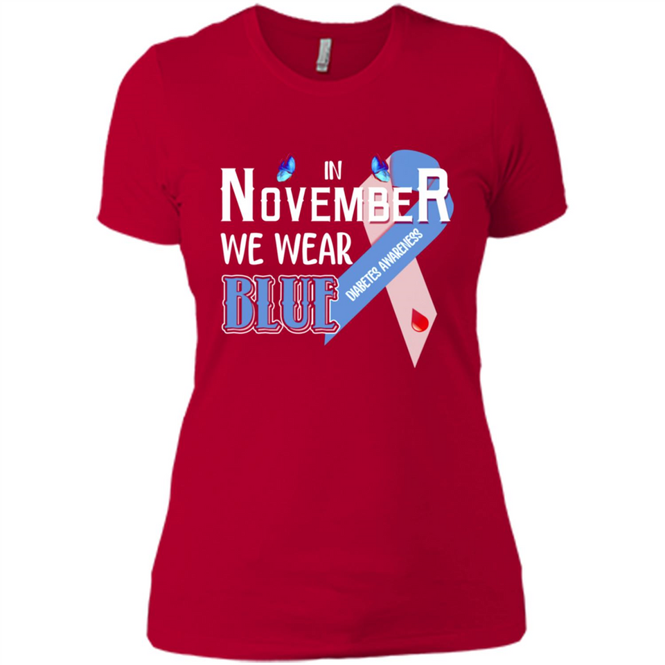 November We Wear Blue Diabetes Awareness
