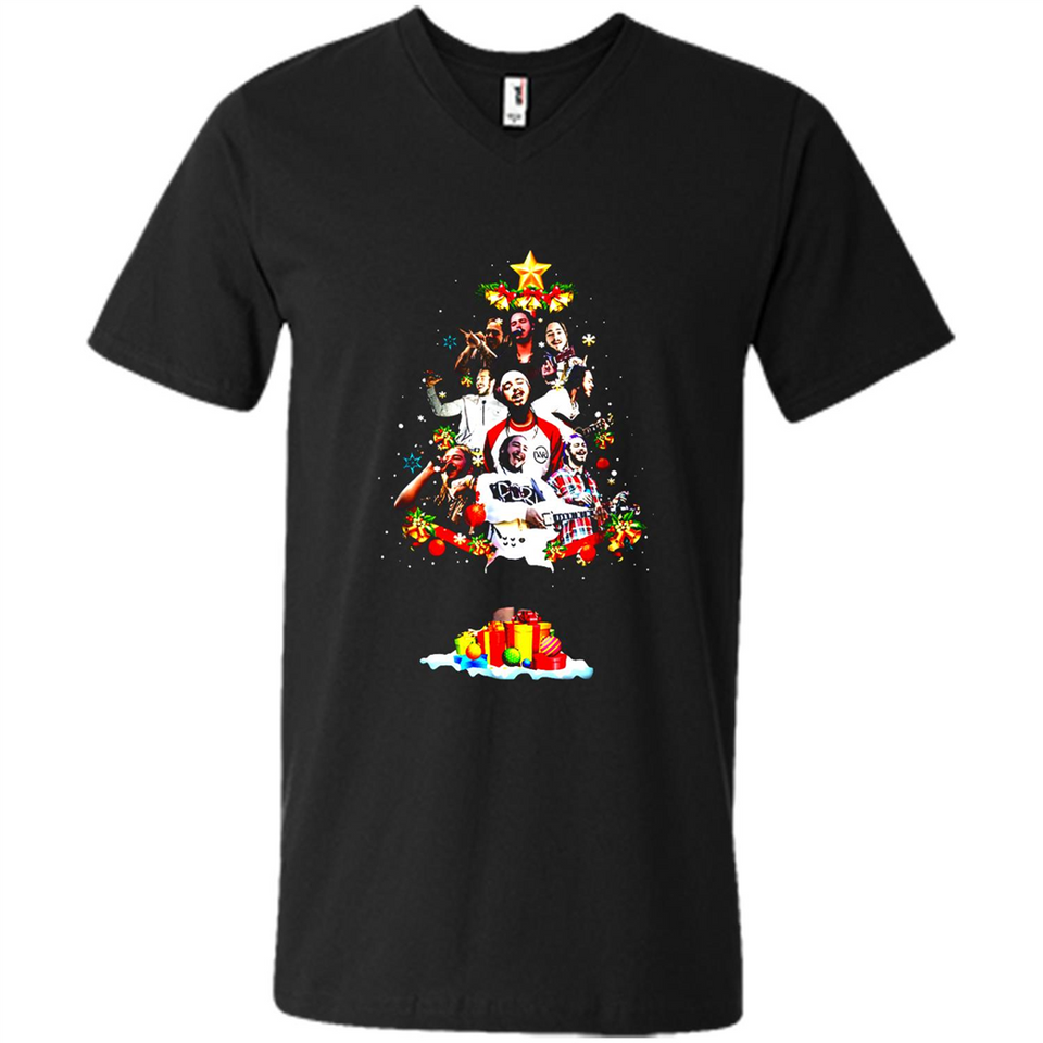 Christmas Post Noel Malone Tree shirt Gift For Christmas - Men's V-Neck