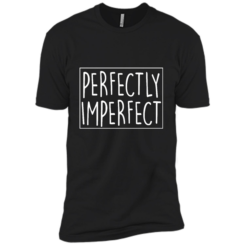 Perfectly Imperfect Black mugs PINGPONG - Premium Short Sleeve T-Shirt