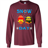 Snow Day Shirt For Chicago Bears Vs Minion Fans pingpong