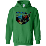 Dancing Funny Guitar Vintage Metal Rock Band Shirt PINGPONG - Hoodie