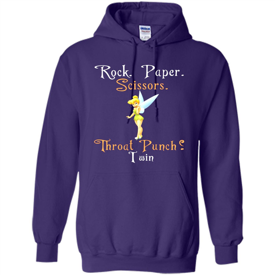 Tinker Bell Rock Paper Scissors Throat Punch I win PINGPONG
