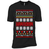 Grandma Ugly Christmas - Premium Short Sleeve T-Shirt